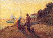 Newman, Willie Betty Shore Scene: Sunset France oil painting reproduction